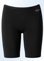 Sylvia Speidel Zweierpack Longpants mit Viskose 1X GRAU MELIERT, 1X SCHWARZ